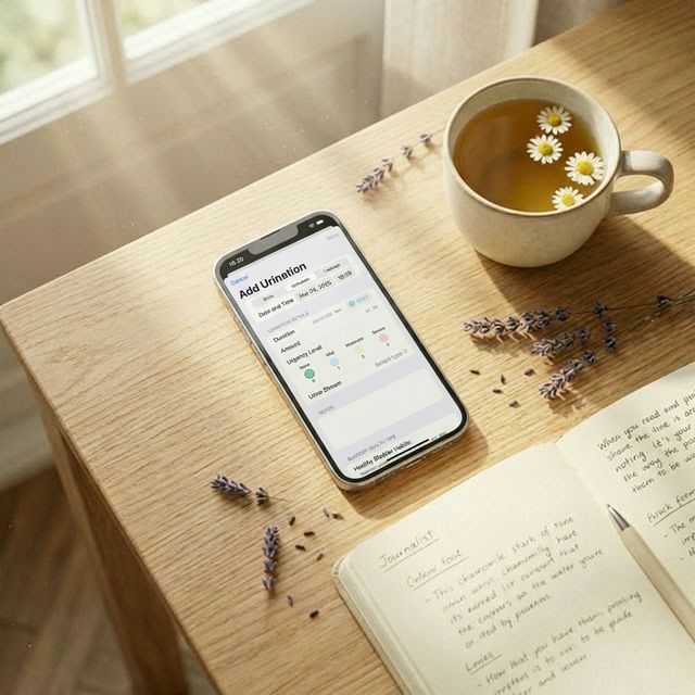 App Tracking Interface Mockup